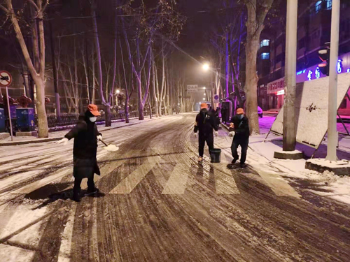 雪天里，洛陽公交人抗擊疫情的最美風(fēng)景 