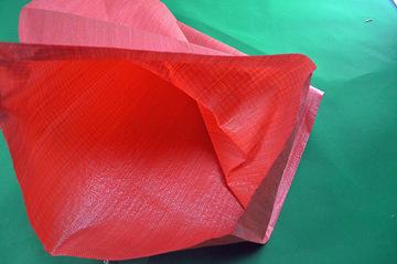 红色编织袋厂家直销|专业生产红颜色编织袋|红色pp编织袋
